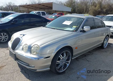 2000 Jaguar S-Type 3.0L V6 из США, поврежденный, VIN SAJDA01C2YFL10460